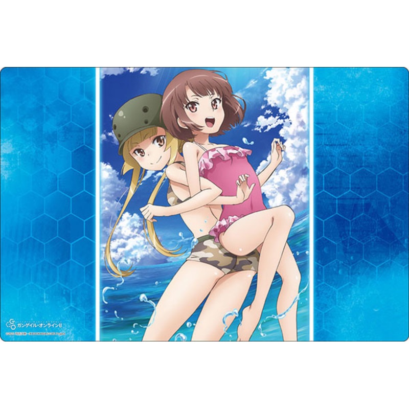 Rubber Mat V2 Vol.1568 Sword Art Online Alternative Gun Gale Online II “Llenn & Fukaziroh” Swimsuit