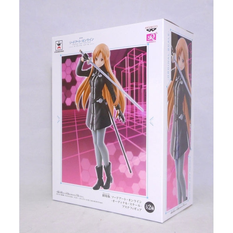SQ Figure Theatrical Version Sword Art Online-Odinal Scale-Asunaphy Ground B. Asuna Black Swordsman ver. 37312