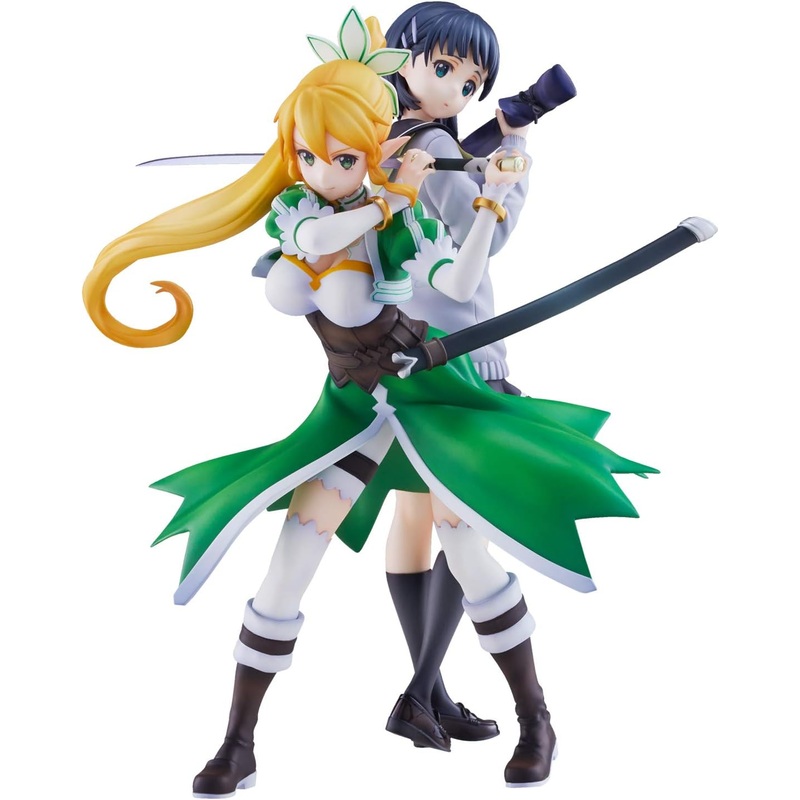 Sword Art Online Leafa & Suguha Kirigaya 2 Figures Set Complete Figures
