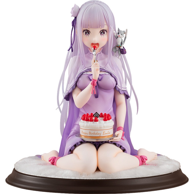 KDcolle Re:ZERO -Starting Life in Another World- Emilia Birthday Cake Ver. 1/7 Complete Figure
