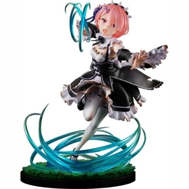 KDcolle Re:ZERO -Starting Life in Another World- Ram: Battle with Roswaal Ver. 1/7 Complete Figure