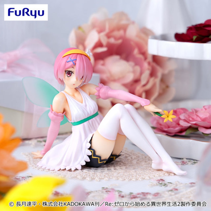 Re:Zero – Starting Life in Another World Noodle Stopeer Figure – Ramu – Flower fairies