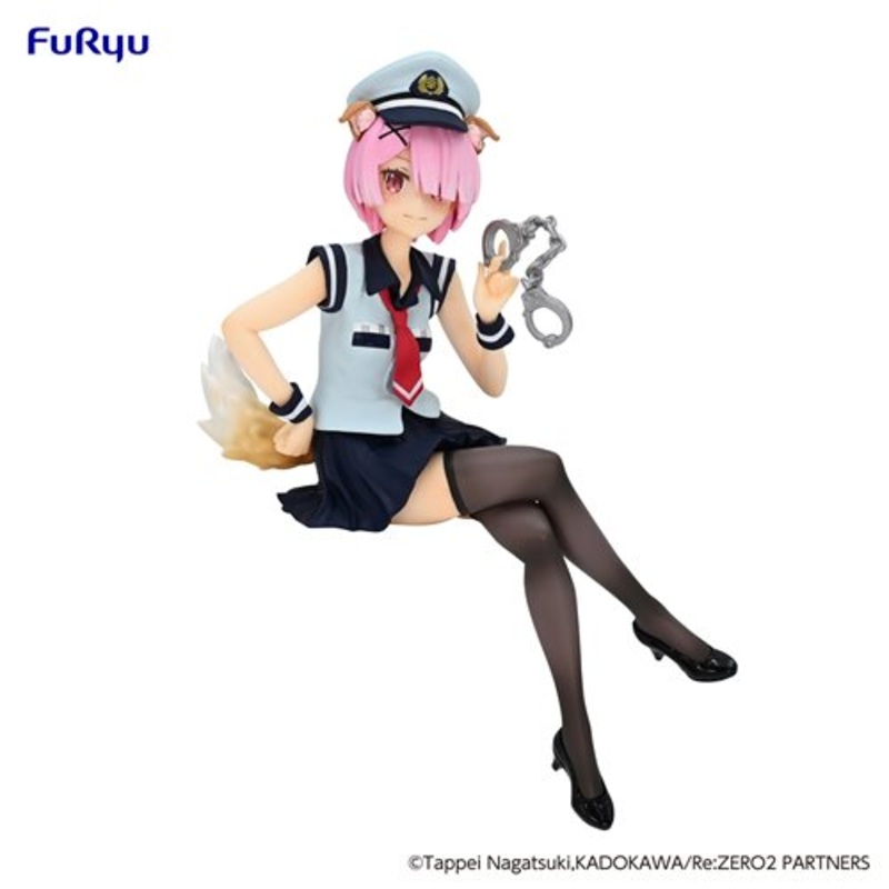 Re:Zero – Starting Life in Another World – Noodle Stopper Figure  – Ram – dog-eared police