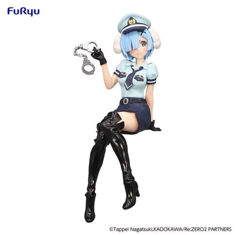 Re:Zero – Starting Life in Another World  Noodle Stopper Figure – Rem – dog-eared police
