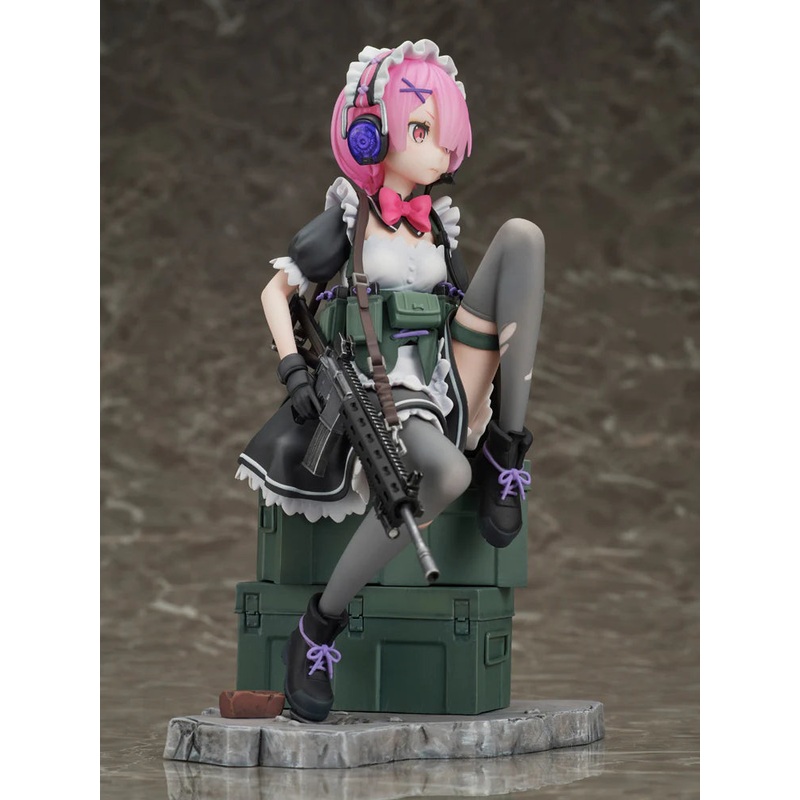 Re:ZERO -Starting Life in Another World- Ram Military ver. 1/7 Scale Figure