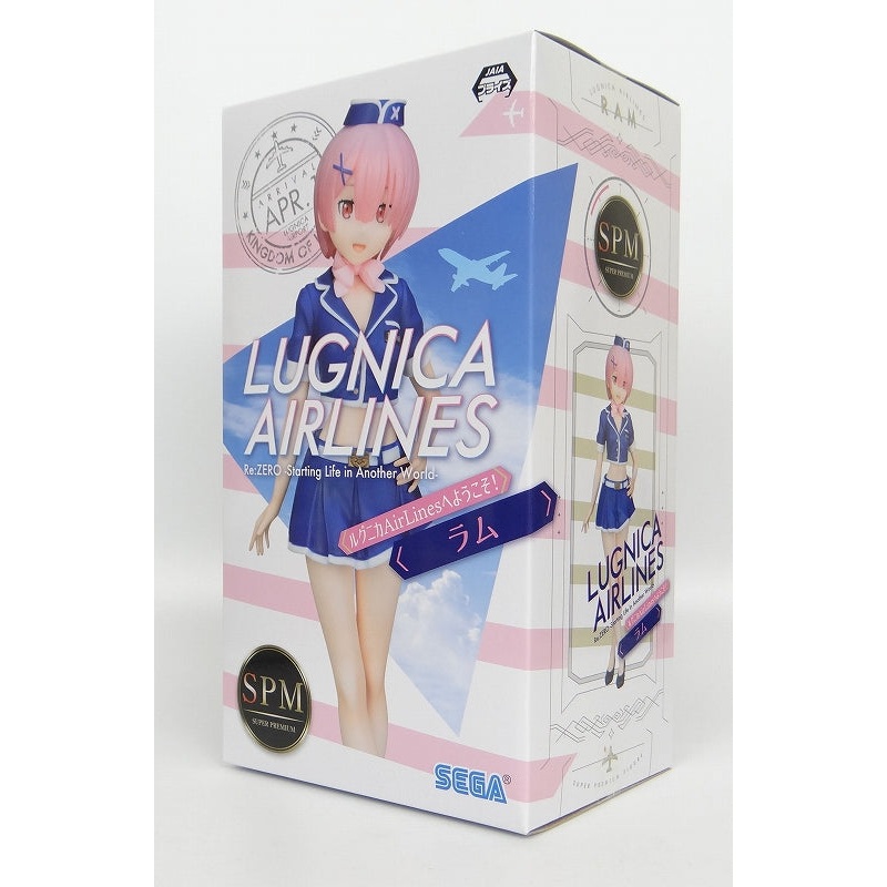 SEGA Re:Zero Starting Life in Another World  Super Premium Figure LUGNICA AIRLINES
