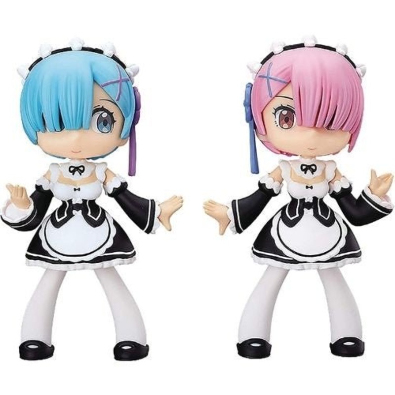 Yurumari Re:ZERO -Starting Life in Another World- Rem & Ram Complete Figure