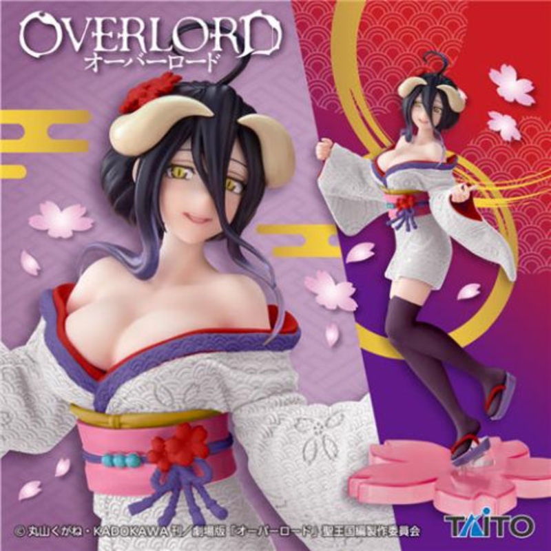 Over Load Coreful Figure Albedo – Cherry Blossom Kimono Ver. – Renewal