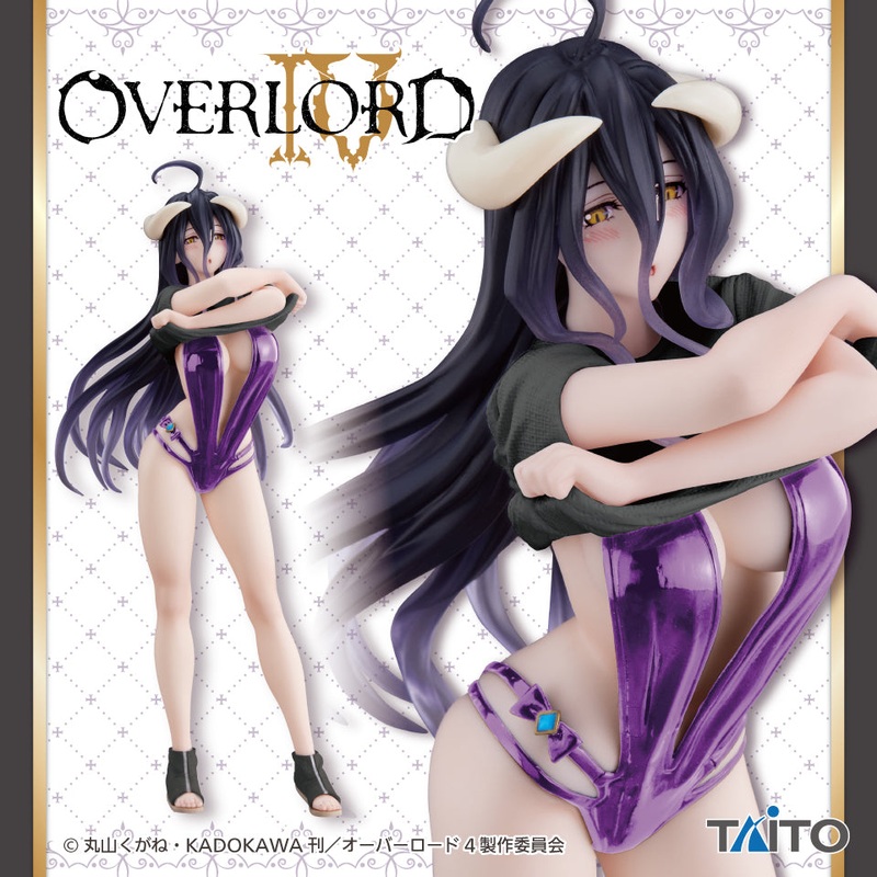 Overlord  – Coreful Figure – Albedo T-shirt swimsuit Ver. – Renewal