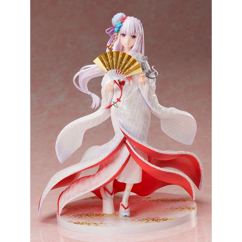 Re:ZERO -Starting Life in Another World – Emilia – Shiromuku – 1/7 Complete Figure