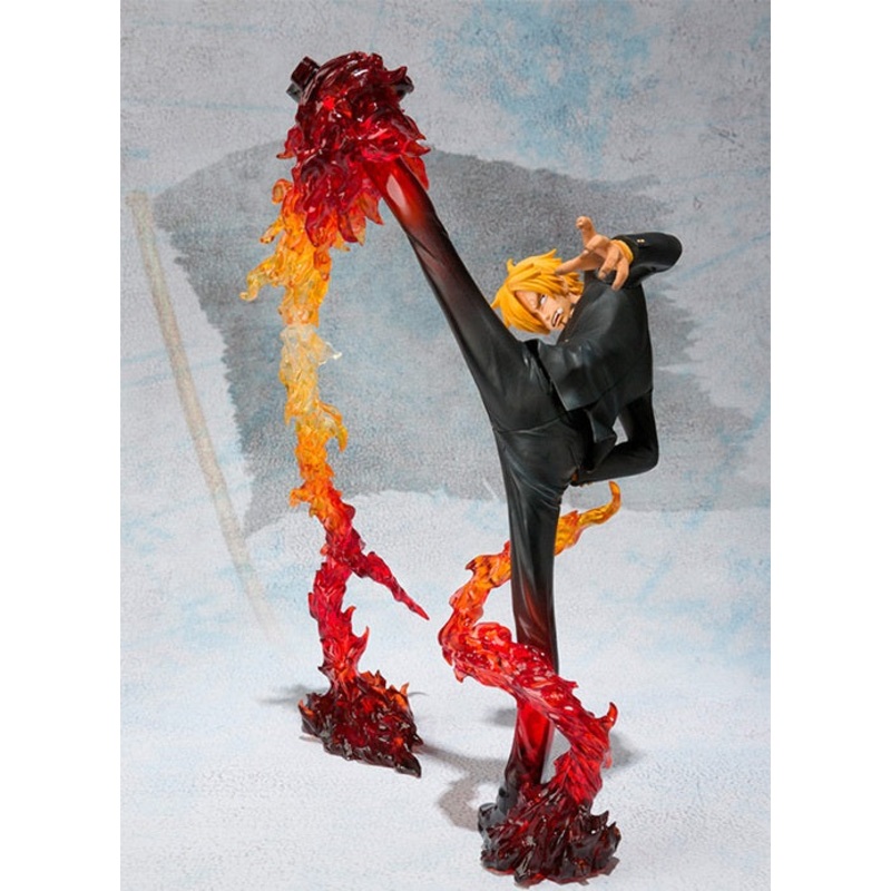 Figuarts ZERO – ONE PIECE: Sanji -Battle Ver. Diable Jambe Flambage Shot- “ONE PIECE”