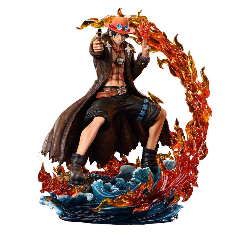 One Piece Log Collection Large Statue Series Ace 1/4 Scale Statue