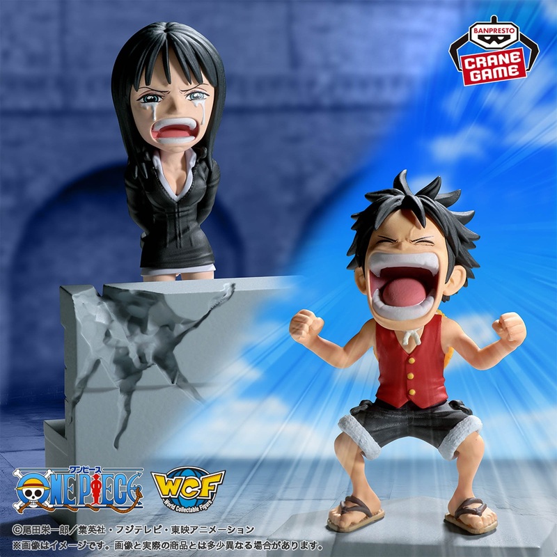 ONE PIECE World Collectable Figure Log Stories – Monkey D. Luffy & Nico Robin