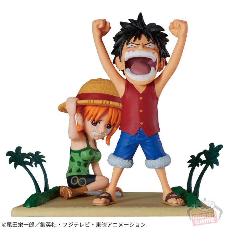 ONE PIECE World Collectible Figure Log Stories – MONKEY D. LUFFY & NAMI – “Of course!”