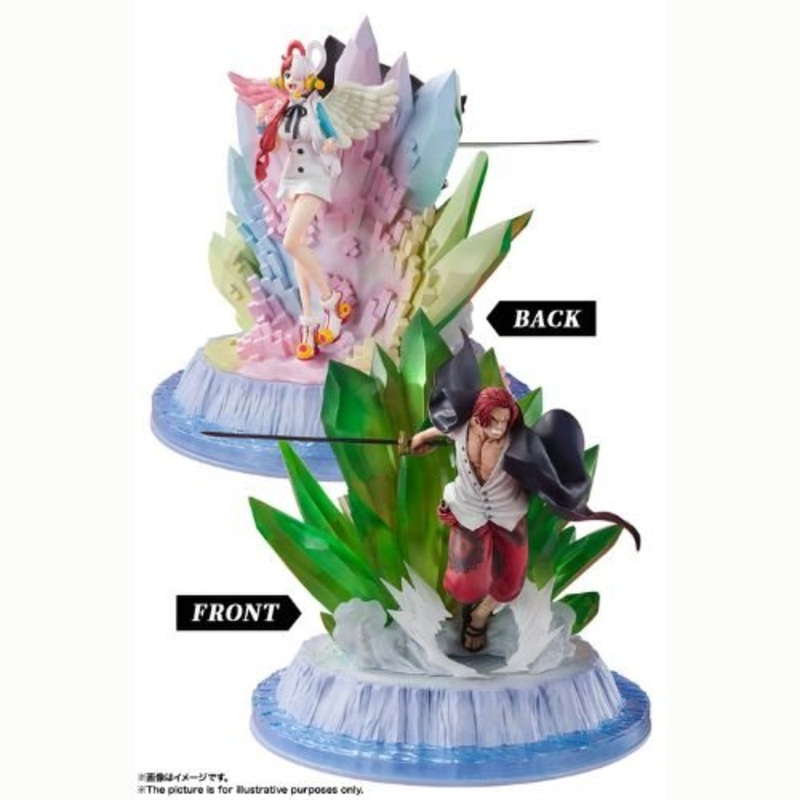 Figuarts ZERO [Chougekisen] Shanks & Uta -ONE PIECE FILM RED Ver.-