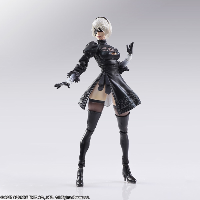 BRING ARTS – NieR:Automata: 2B & Machine Lifeform (2 Figure Set) Action Figure