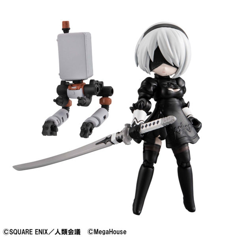Desktop Army “NieR:Automata Ver1.1a” Collaboration 2B Posable Figure