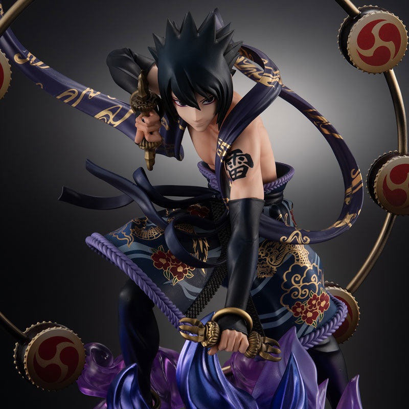Precious G.E.M. Series NARUTO Shippuden Sasuke Uchiha -Raijin- Complete Figure
