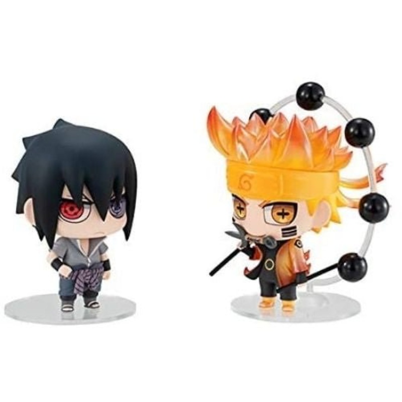 Chimi Mega Buddy Series ! No.003 NARUTO Shippuden Naruto Uzumaki & Sasuke Uchiha Great Ninja War Set
