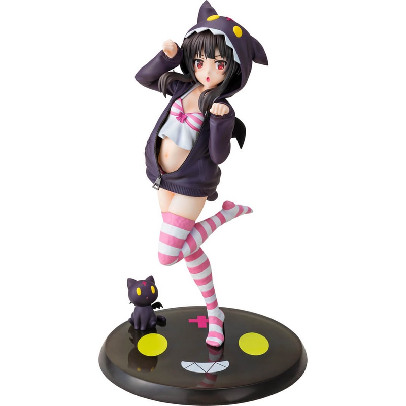 CAworks Anime “KonoSuba” Megumin Hoodie Look Chomusuke ver. Regular Edition 1/7 Complete Figure