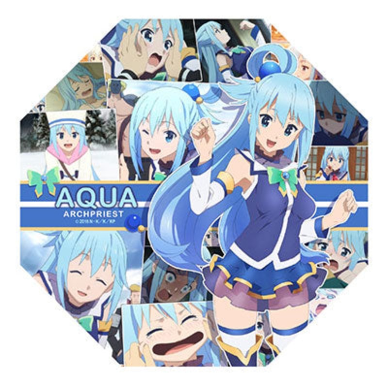 KonoSuba – Tabletop Mini Umbrella: Aqua