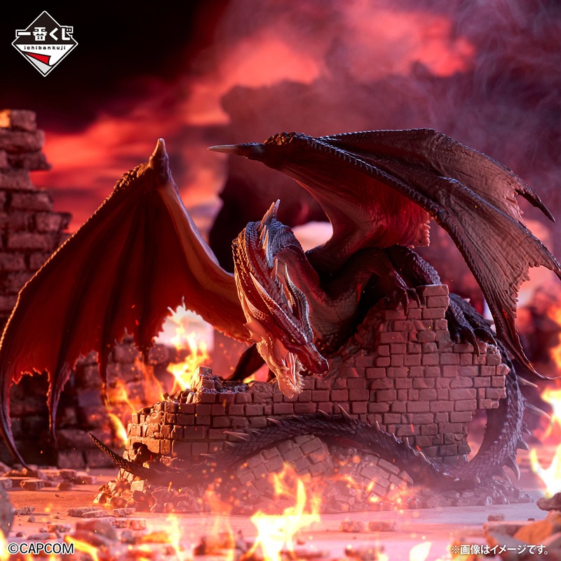 Monster Hunter 20th Anniversary – Black Fatalis Figure [Ichiban-Kuji Prize B]  (Re-Released)