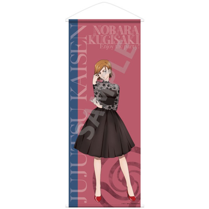 Jujutsu Kaisen Life-size Wall Scroll Nobara Kugisaki Party ver.