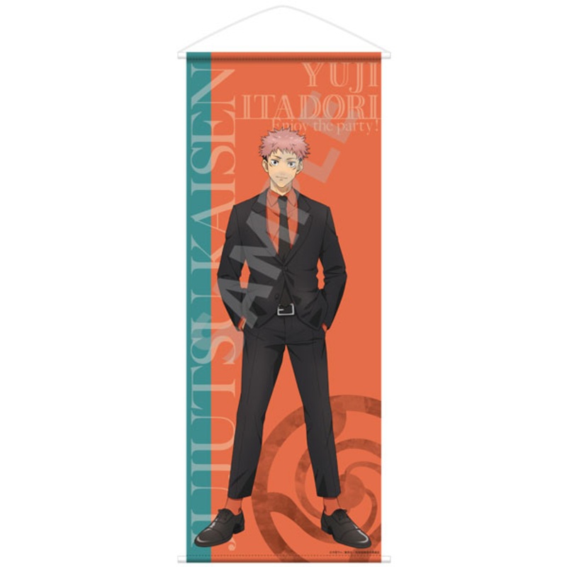 Jujutsu Kaisen Life-size Wall Scroll Yuji Itadori Party ver.