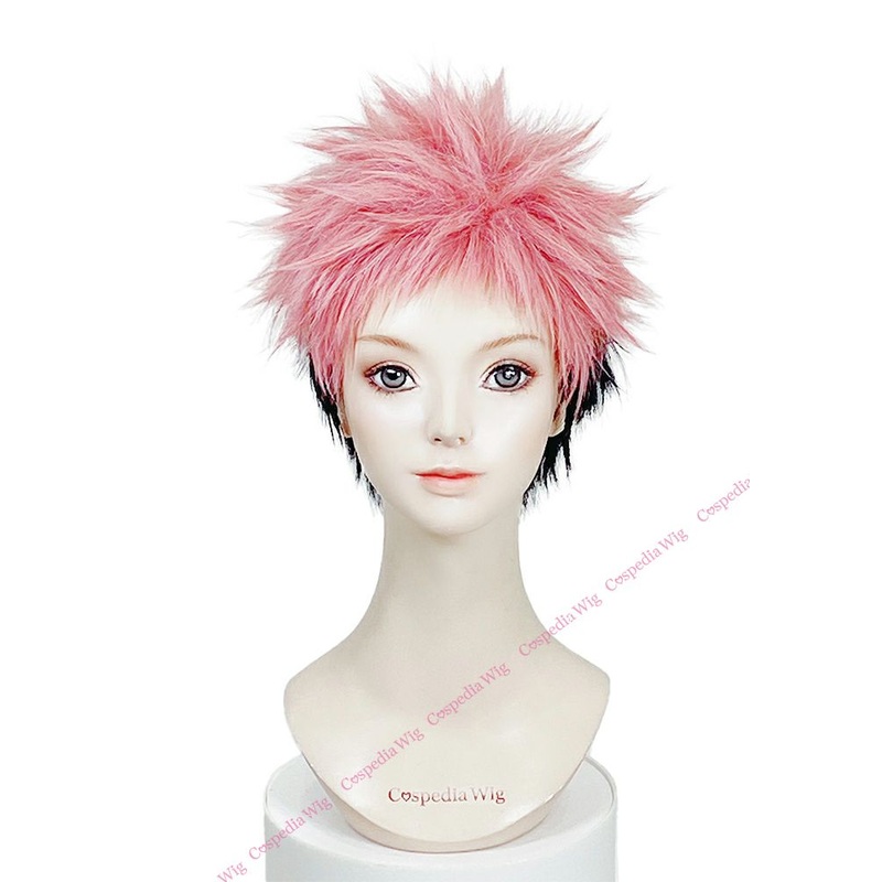 “Jujutsu Kaisen” Yuji Itadori style cosplay wig