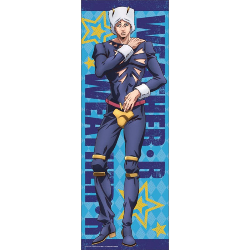 Anime “JoJo’s Bizarre Adventure Stone Ocean” New Illustration Life-size Wall Scroll [AM] (1) Weather R.