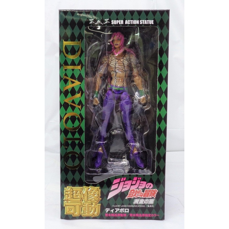 Super statue Movable JoJo’s Bizarre Adventure Part 5 Diabolo (Hirohiko Araki designated color)