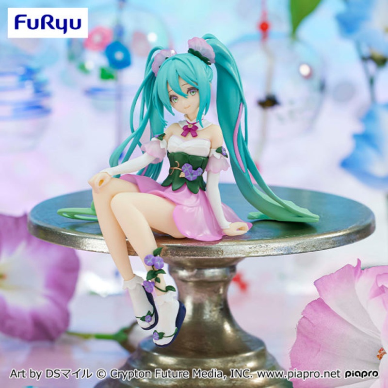 Hatsune Miku Noodle Stopeer Figure Flower Fairy – Morning Glory Pink Ver.