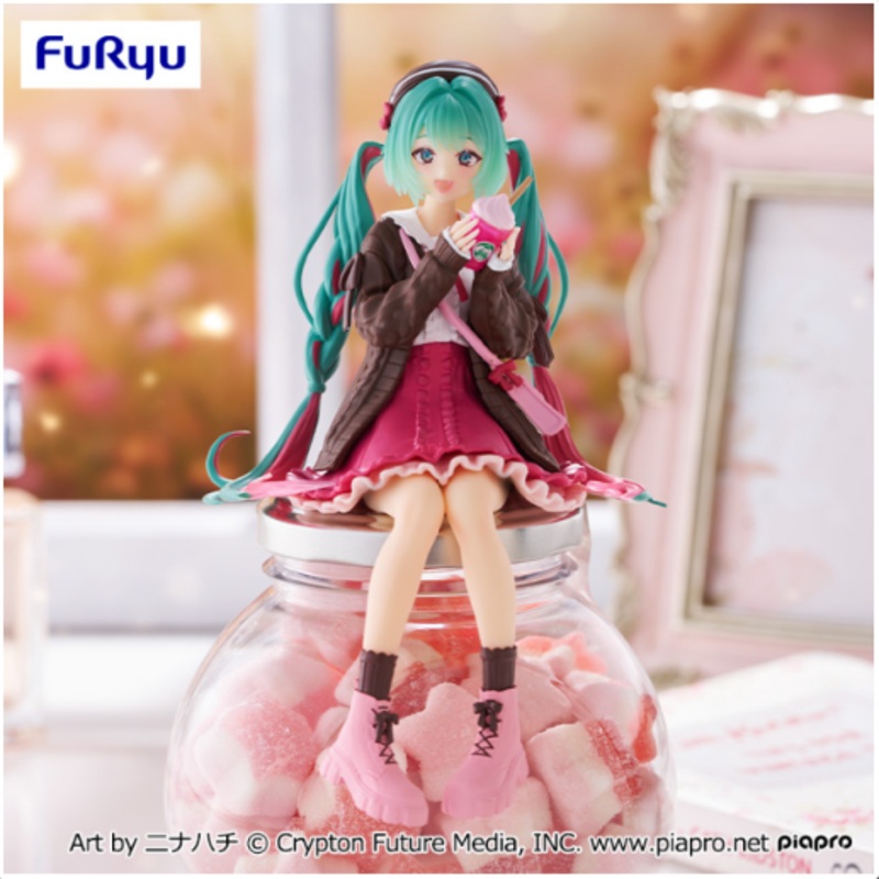Hatsune Miku Noodle Stopper Figure Autumn Dating – Pink Ver.