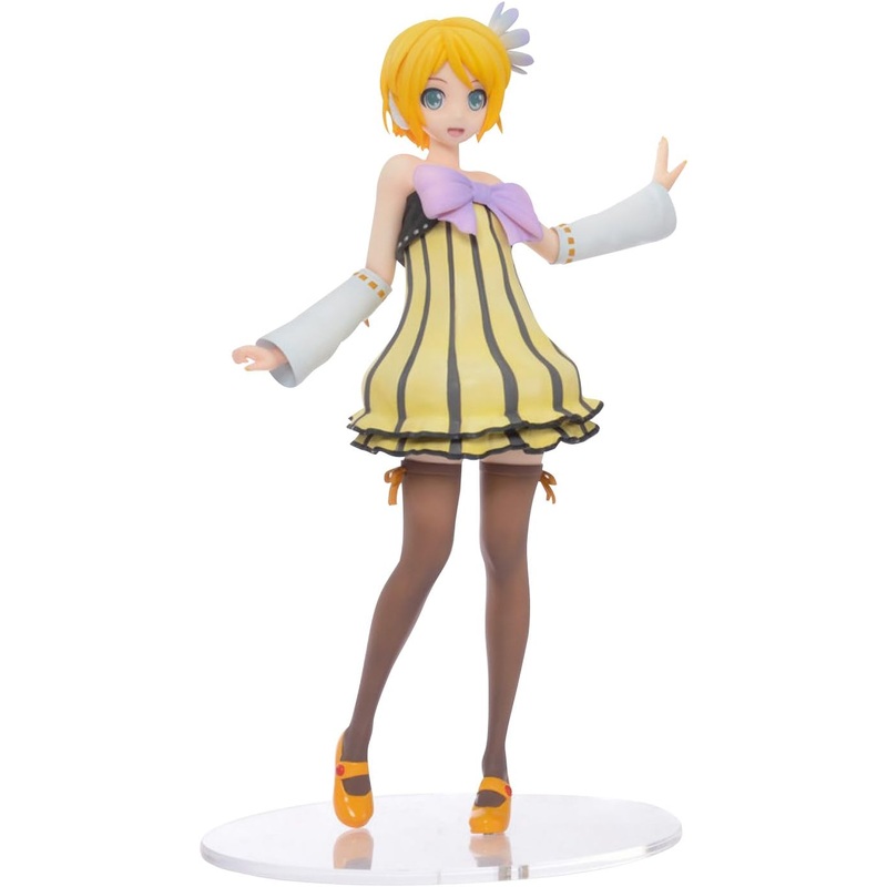 Hatsune Miku Project DIVA Arcade Future Tone Super Premium Figure “Kagamine Rin – Cheerful Candy”