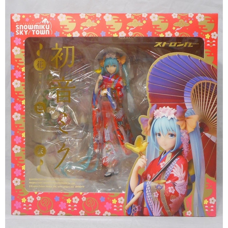 ANIPLEX Hatsune MIKU Hanairogoromo 1/8 PVC