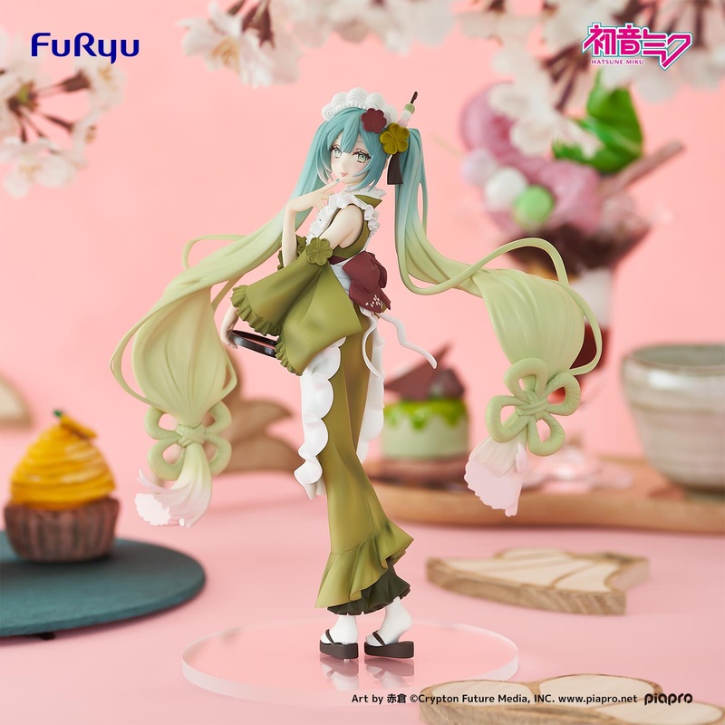Hatsune Miku Excd Creative Figure SweetSweets – Matcha Parfait –