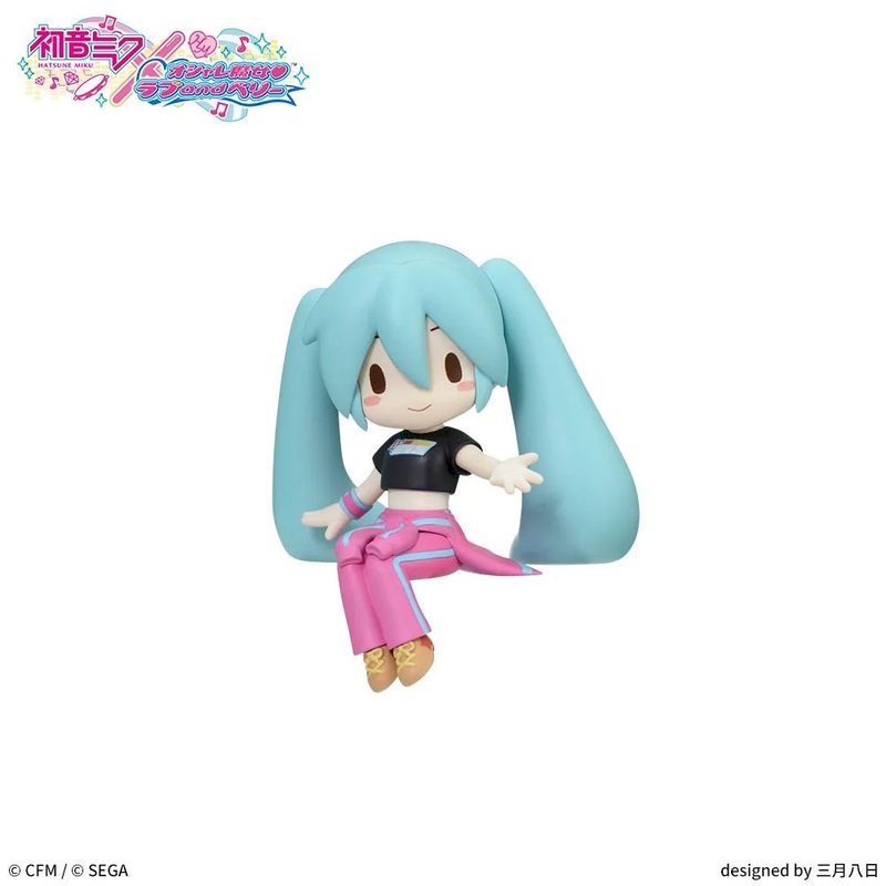 Hatsune Miku Love and Berry: Dress Up and Dance! Fuwapuchi Chokonose Mini Figure Hatsune Miku