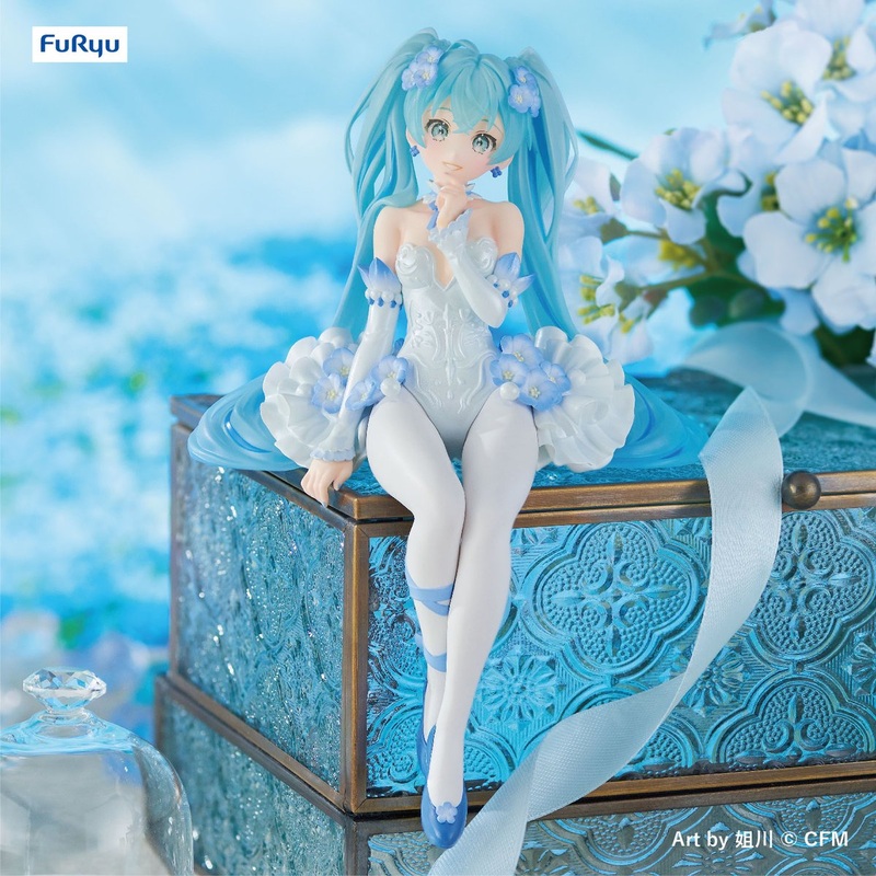 Hatsune Miku Noodle Stopper Figure – Flower Fairy – Nemophila
