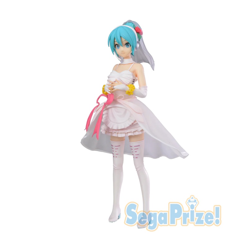 Hatsune Miku -Project DIVA- Arcade Future Tone SPM Figure – Hatsune Miku White Dress –