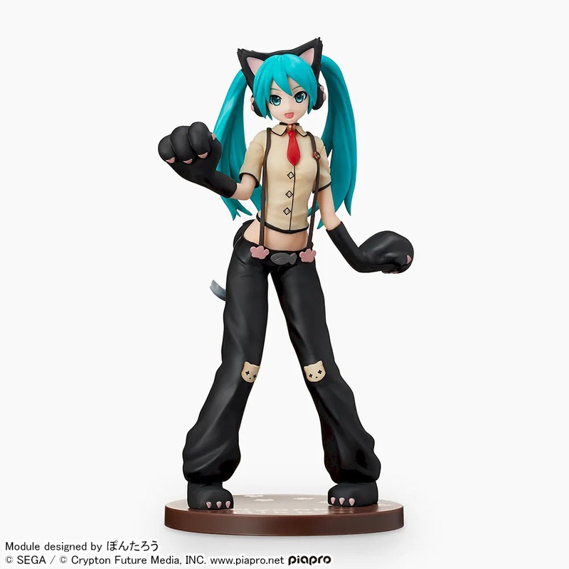 Hatsune Miku Project DIVA Arcade Future Tone Super Premium Figure “Hatsune Miku – Nyanko” (Reissue)