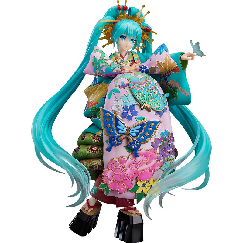 Character Vocal Series 01 Hatsune Miku Chou Kabuki Kuruwakotoba Awasekagami Ver. 1/7 Complete Figure