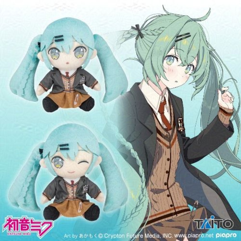 Hatsune Miku Original Plush Toy Fashion-Preppy Normal Ver. (Top)