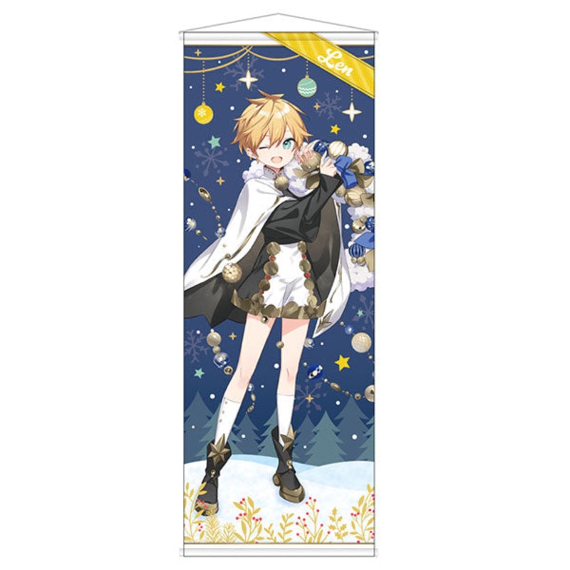 Hatsune Miku Xmas SHOP 2023 Life-size Wall Scroll Kagamine Len
