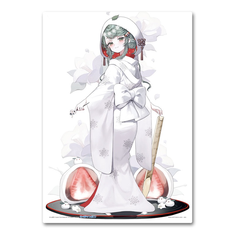 Snow Miku – SNOW MIKU – Third Season – Snow Miku 2013 Illustration Board [Ichiban-Kuji Prize D]