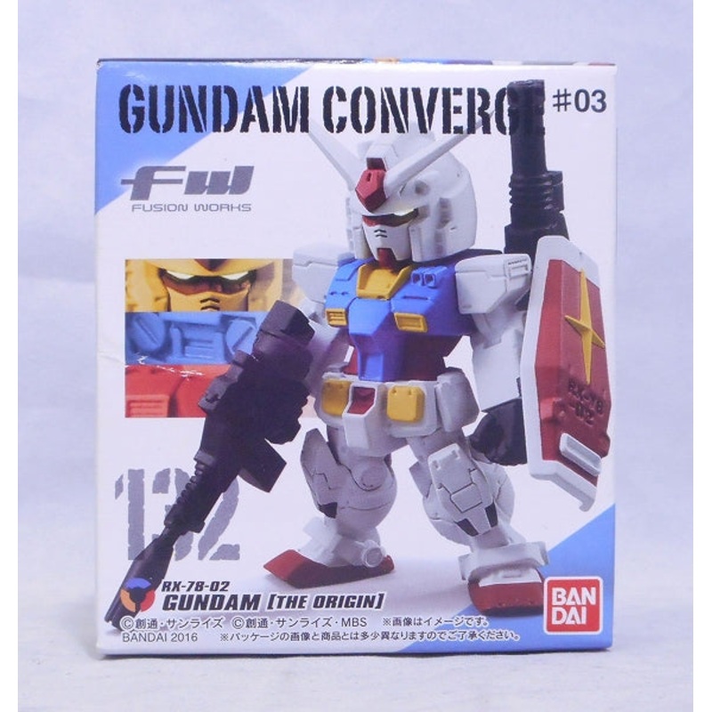 FW Gundam Converge 03 132 Origin version Gundam
