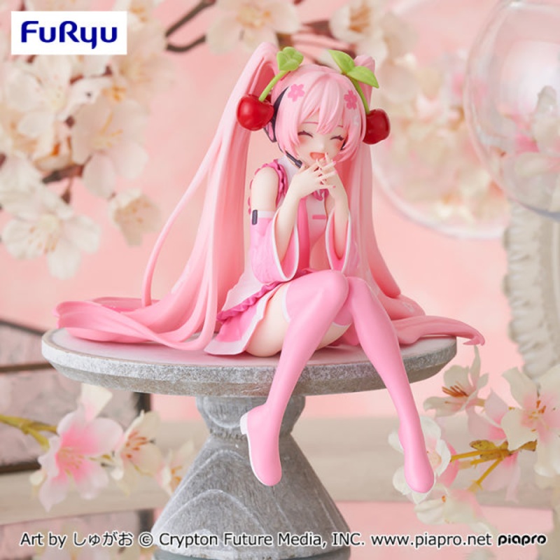 Hatsune Miku Noodle StopperFigure – Sakura Miku 2023 Smile Ver.