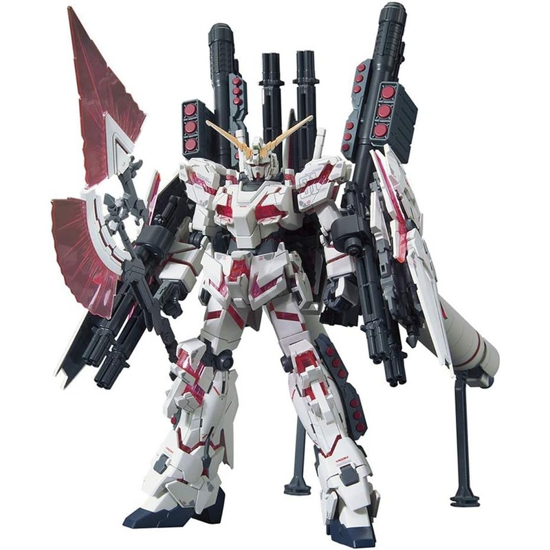 1/144 HGUC Full Armor Unicorn Gundam (Destroy Mode / Red Color Ver.)
