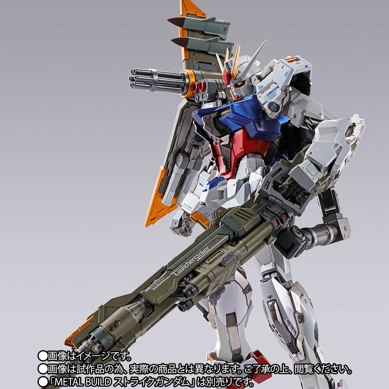 METAL BUILD Mobile Suit Gundam SEED Launcher Striker [Tamashii Web Shoten Exclusive]