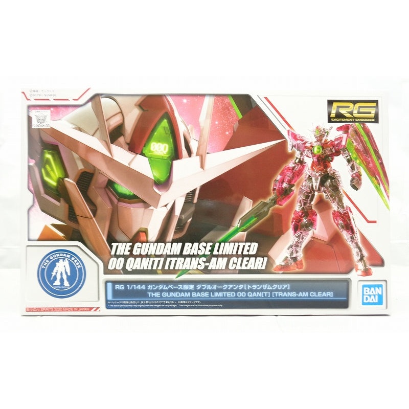 RG (Real Grade) 1/144 Gundam Base Limited Double Oak Anta [Transam Clear]