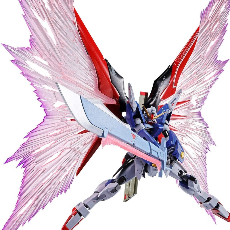 METAL Robot Spirits -SIDE MS- Mobile Suit Gundam SEED DESTINY Destiny Gundam Light Wings & Effect Set [Tamashii Web Shoten Exclusive]